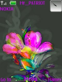 Paint Flower -  1