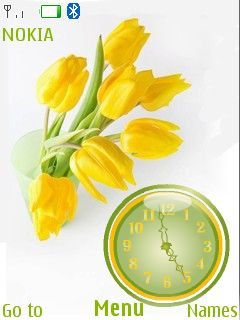 Tulip Clock -  1