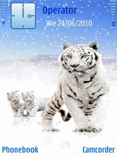 White Tiger And Cubs -  1