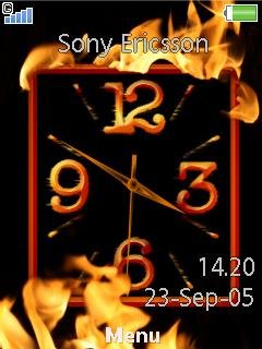 Fire Clock -  1