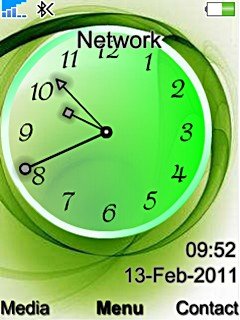 Green Clock -  1