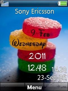 Sony Ericsson Clock -  1