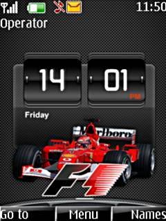 F1 Digital Clock -  1