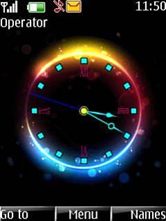 Glowing Clock -  1