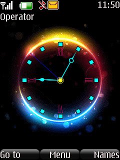 Color Clock Animated -  1