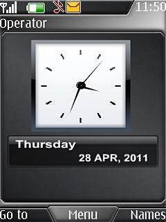 Analog Date Clock  -  1