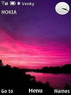 Pink Sunset Nature -  1