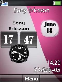 Sony Ericsson Clock -  1