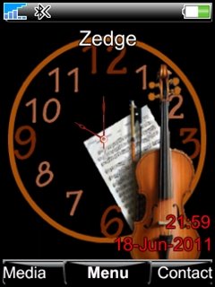 Violin Clock -  1