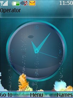 Aquarium Clock -  1