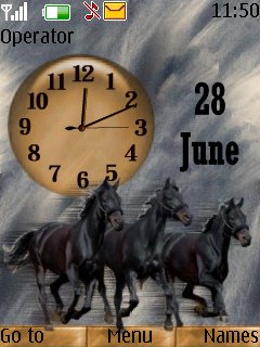 Horse Clock -  1