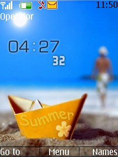 Summer Clock -  1
