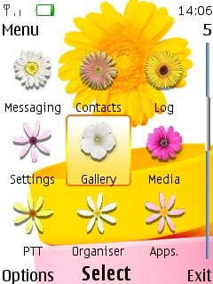 Yellow Flower Clock -  2