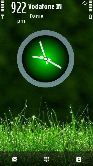3d Grass Clock -  1