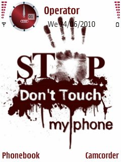 Stop Dont Touch -  1