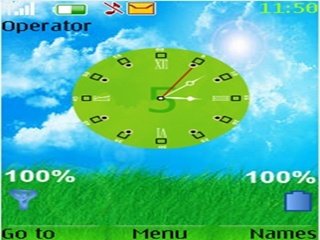 Nature With Clock -  1