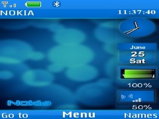 Nokia Sidebar Clock -  1