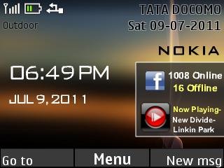 Stylish Nokia Clock -  1