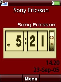 Sony Ericsson Clock -  1