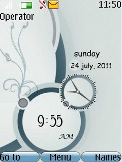 Dual Date Clock -  1