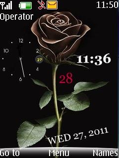Rose Clock -  1