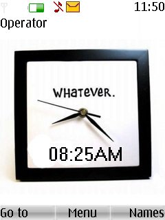 Whatever Clock -  1