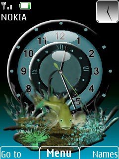 Fish V Clock -  1