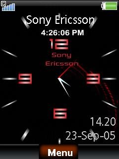 Sony Ericsson Clock -  1