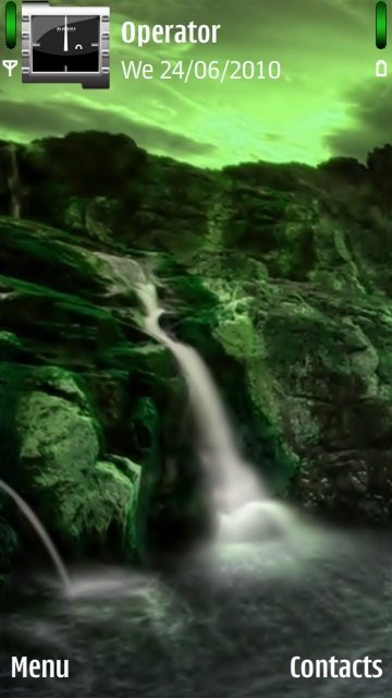 Green Waterfall -  1