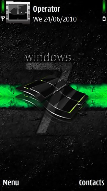 Green Windows 7 -  1