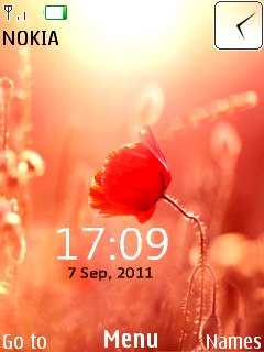 Lovely Flower Clock -  1