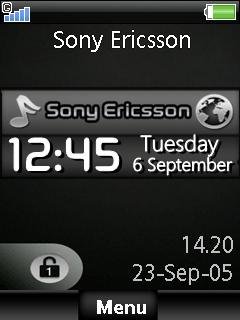 Sony Ericsson Clock -  1