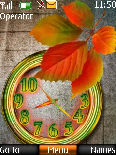 Leaf Clock -  1