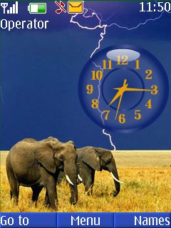 Elephant Clock -  1