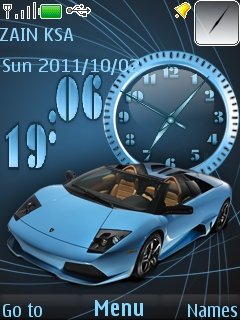 Lamborghini Clock -  1