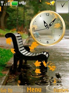 Rainy Day Clock -  1