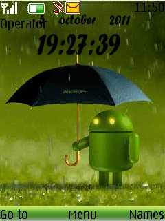 Android Rain Clock -  1