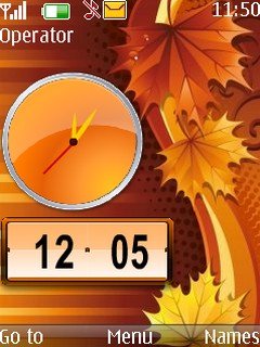 Dual Leaf Clock -  1