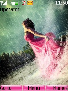 Girl In Rain -  1
