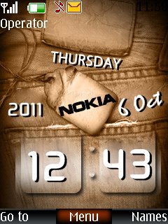 Nokia Jeans Clock -  1