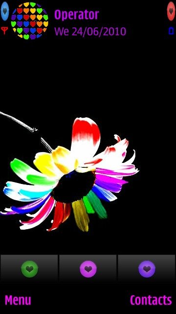 Rainbow Flower -  1