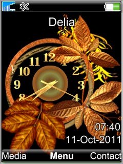 Autumn Clock -  1