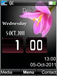 Digital Flower Clock -  1