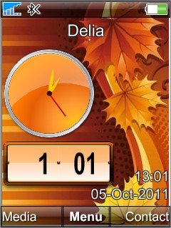 Dual Leaf Clock -  1