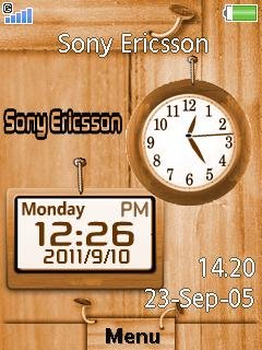 Sony Ericsson Clock -  1