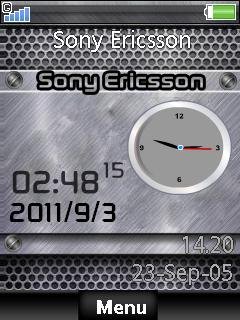 Sony Ericsson Clock -  1