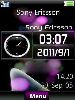 Sony Ericsson Clock -  1