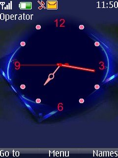 Neon Clock -  1