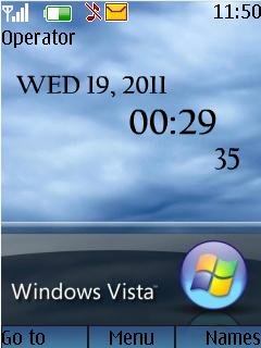 Vista Clock -  1