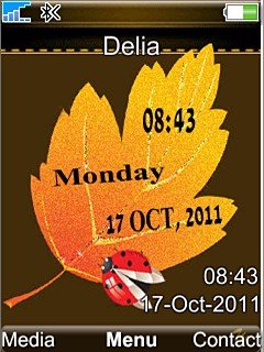 Leaf Clock -  1